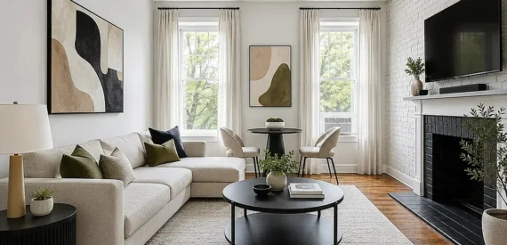 Renovated 1BR West Village Apt w/ Washer-Dryer, Fireplace & Exposed Brick