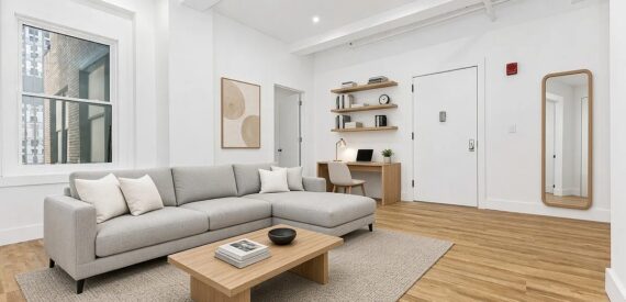 Luxury 1 bedroom loft in the Garment District ~ Doorman ~ Laundry