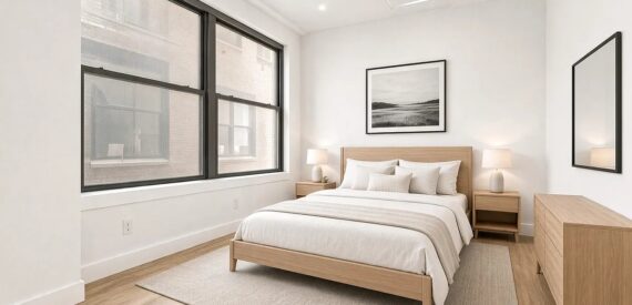 Luxury 1 bedroom loft in the Garment District ~ Doorman ~ Laundry
