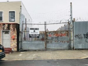 2,270 SF Paved Industrial Yard with Auto Wreck/Scrap Metal CO – East New York