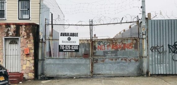2,270 SF Paved Industrial Yard with Auto Wreck/Scrap Metal CO – East New York