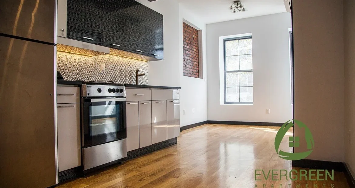 Three-Bedroom Rental — Brand-New Kitchen, Exposed Brick