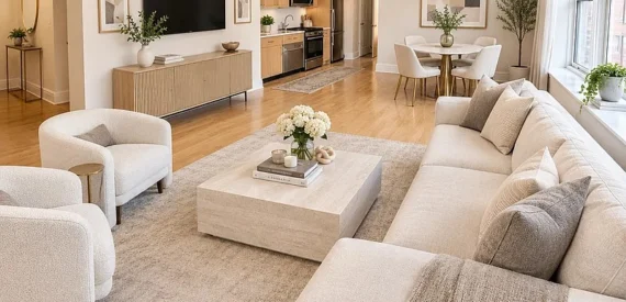 Amazing 1 Bedroom Apartment in a Charming Greenwich Building Elevator Laundry