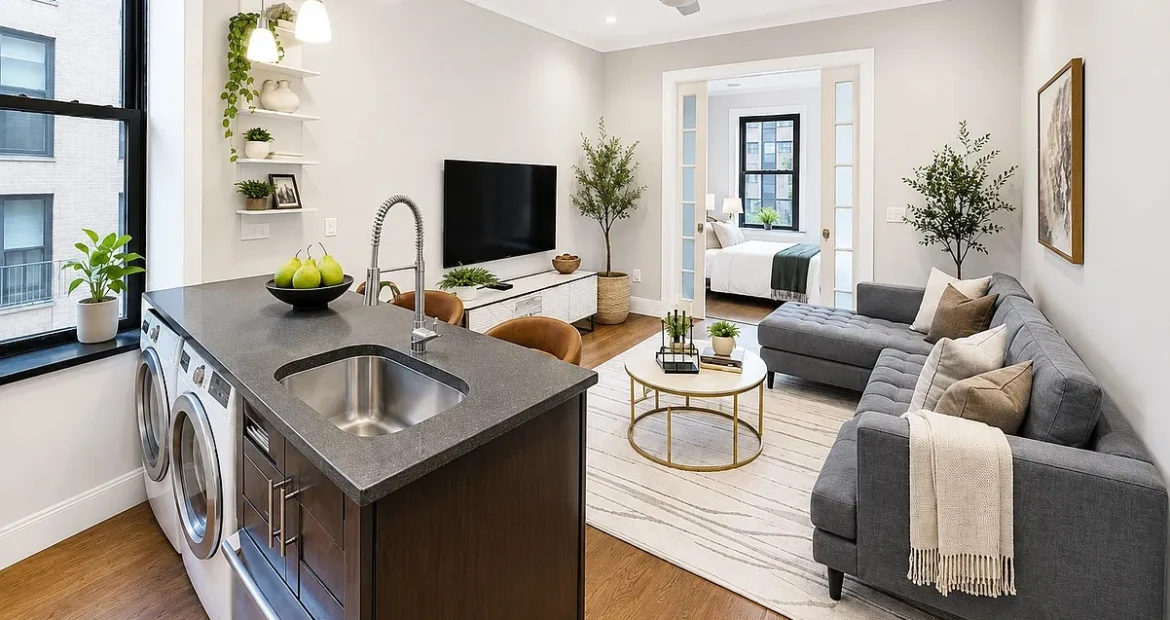 NO FEE | Renovated East Village 2 Bedroom with In-Unit Washer/Dryer & Wine Cooler