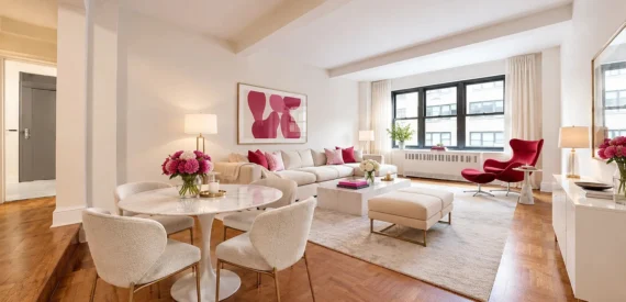 Full service amazing large 2 bedroom apartment in Sutton Place Doorman